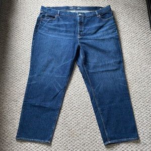 Old Navy High Rise Slouchy Straight Jeans